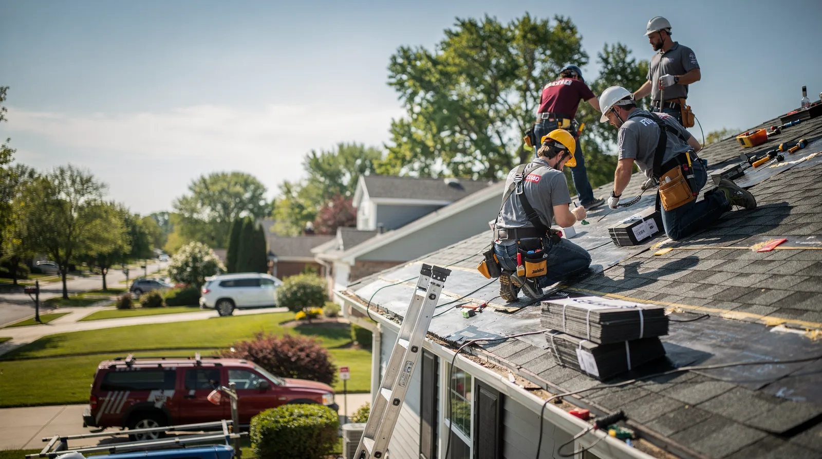 Roof Repair in Dallas Center, IA around you